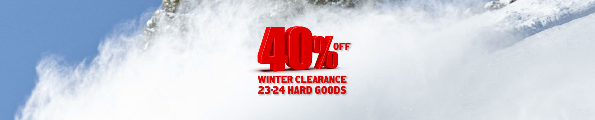 Ski & Snowboard 23/24 Hard Goods Sale