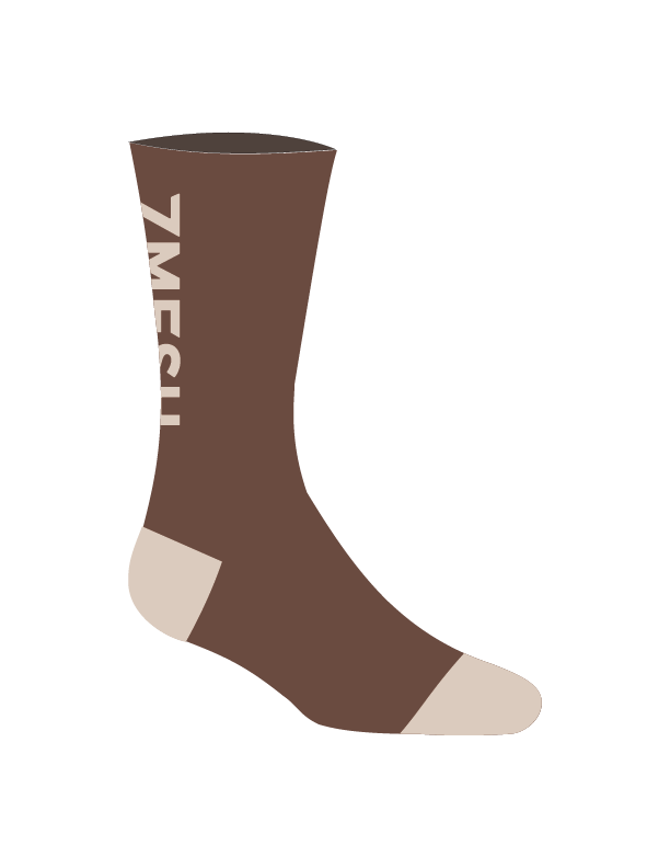 7mesh CLOTHING - Socks 7MESH *26S* 7Mesh Word Sock - 6" Unisex
