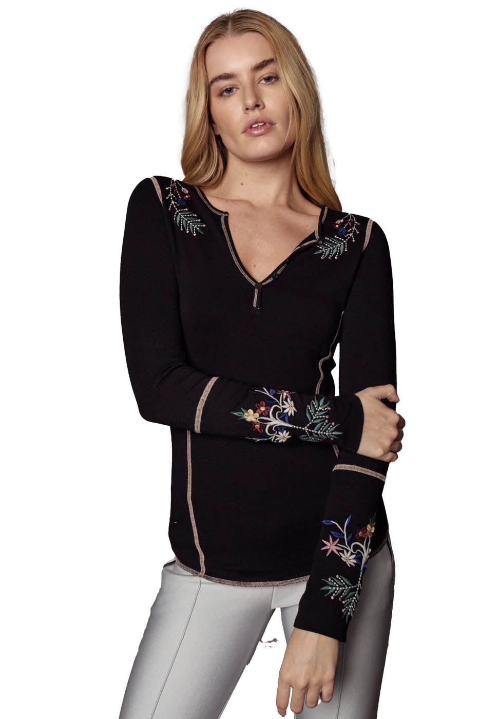 Alp-N-Rock *25W* Women's Angelica Henley Shirt Alp-N-Rock