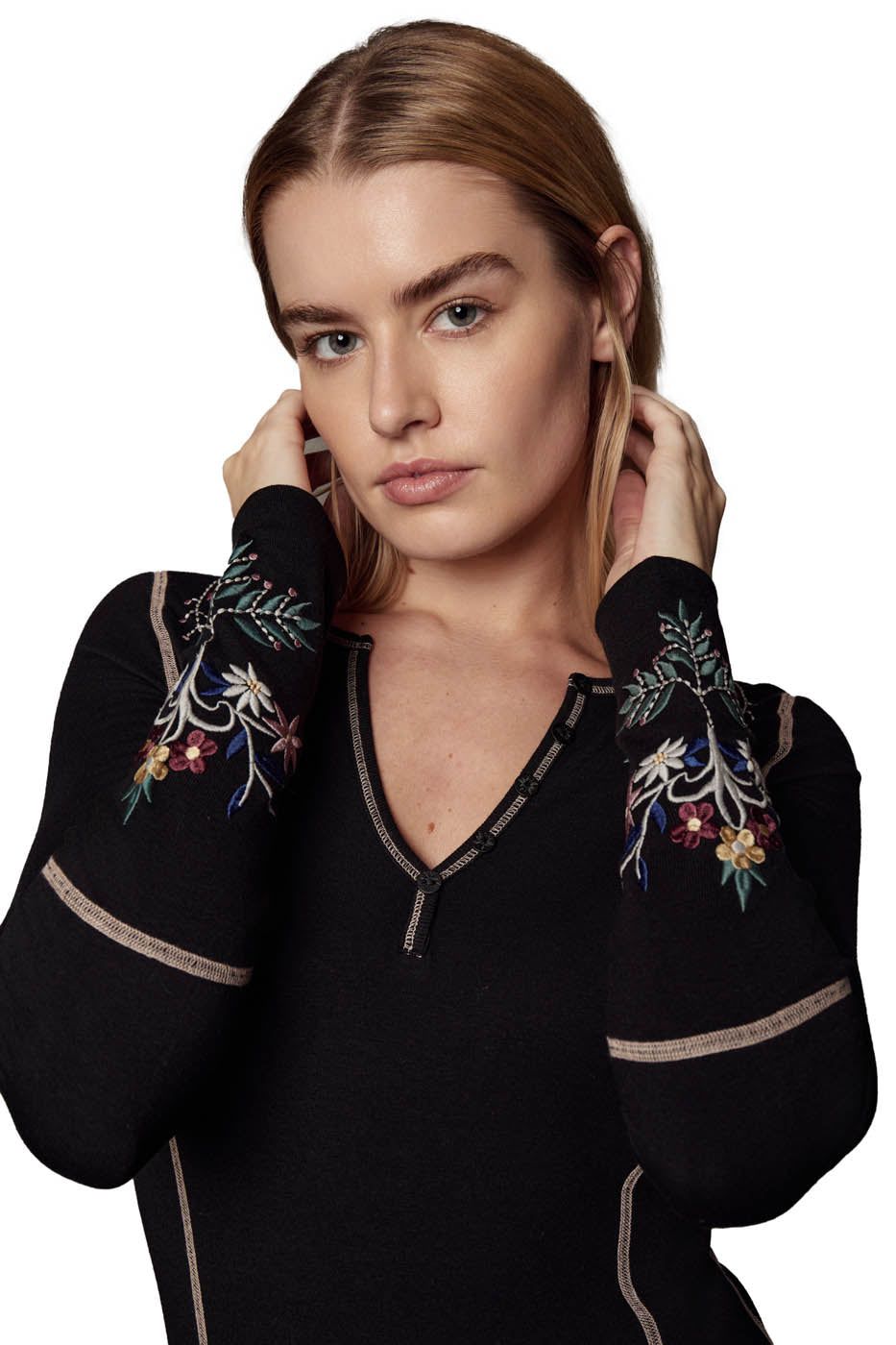 Alp-N-Rock *25W* Women's Angelica Henley Shirt Alp-N-Rock