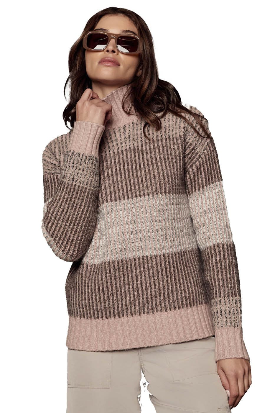 Alp-N-Rock *25W* Women's Mila Mock Neck Sweater Alp-N-Rock