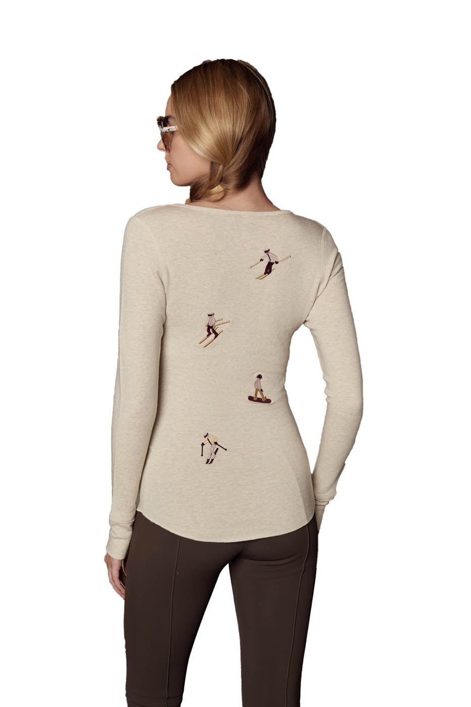 Alp-N-Rock *25W* Women's Slope II Henley Shirt Alp-N-Rock