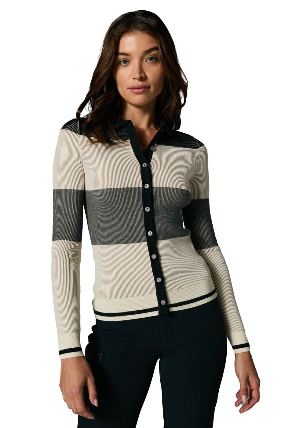 Women's Suzi Polo Cardigan Alp-N-Rock