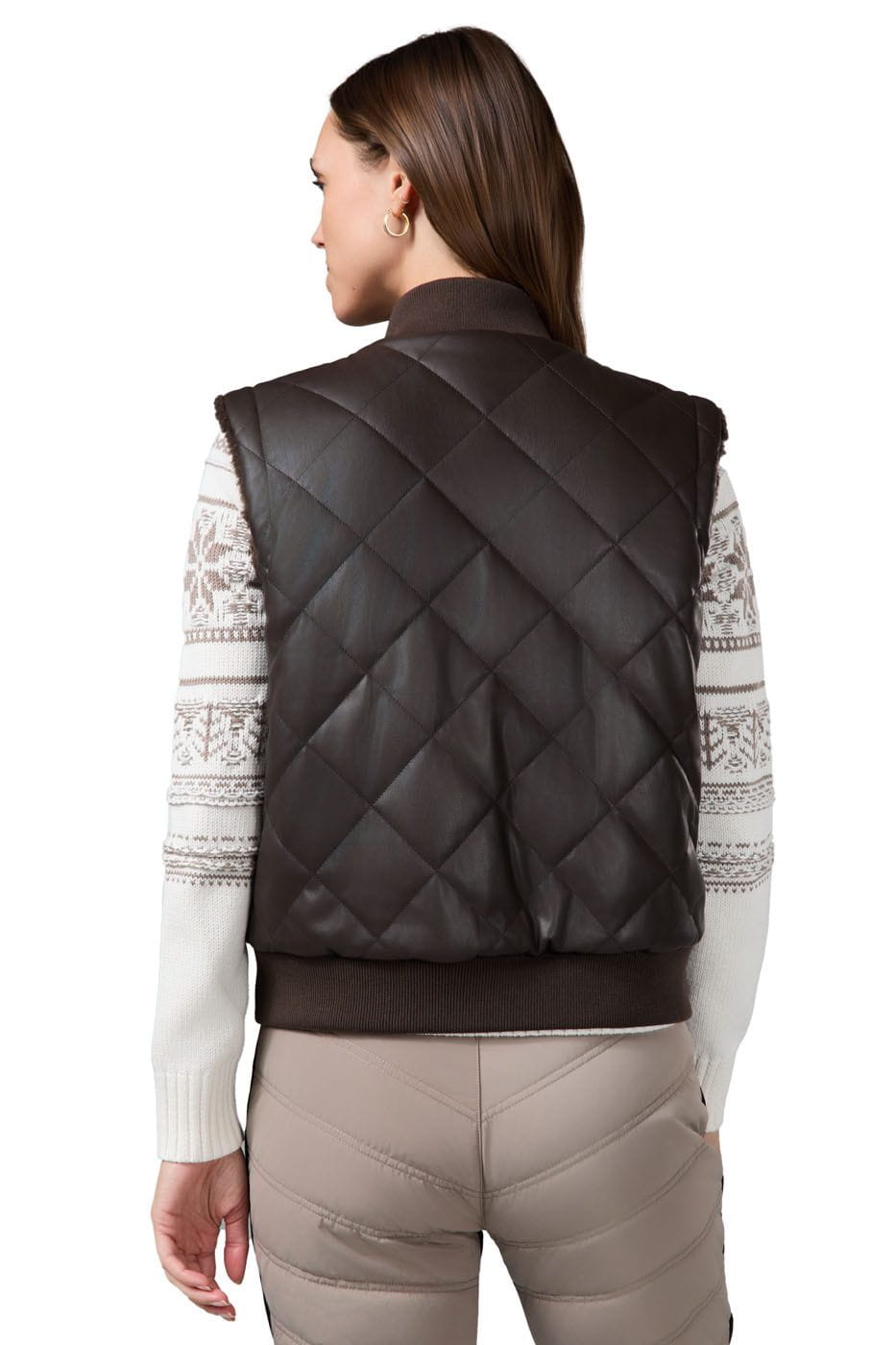 Alp-N-Rock CLOTHING - Women - Apparel - Vest Alp-N-Rock *26W* Women's Faux Leather Atlas Vest