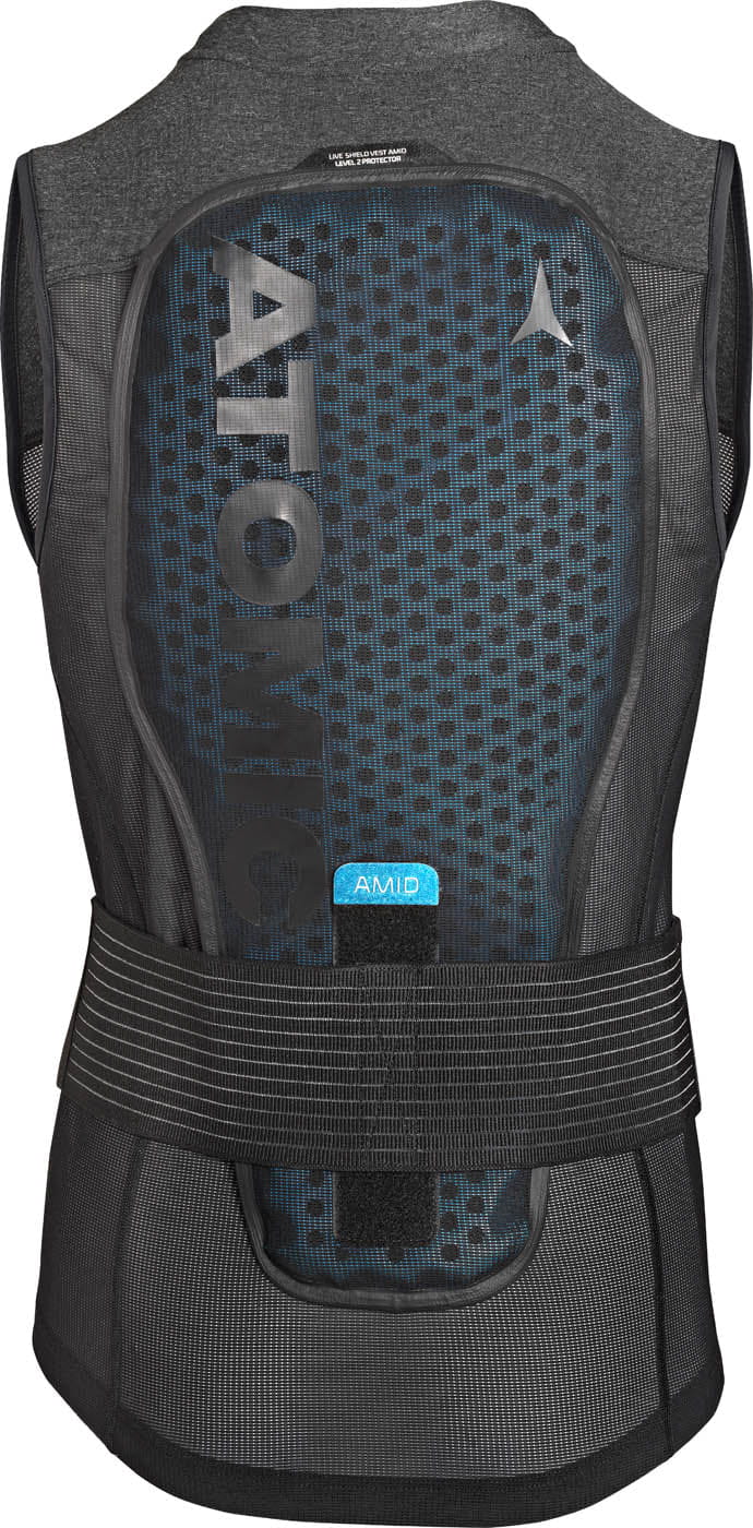 Atomic Protection Vest Men's Live Shield Amid Vest M LV1 Black