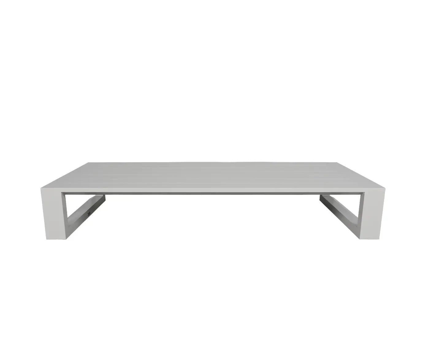 60" x 30" Coffee Table Grey Cabana Coast