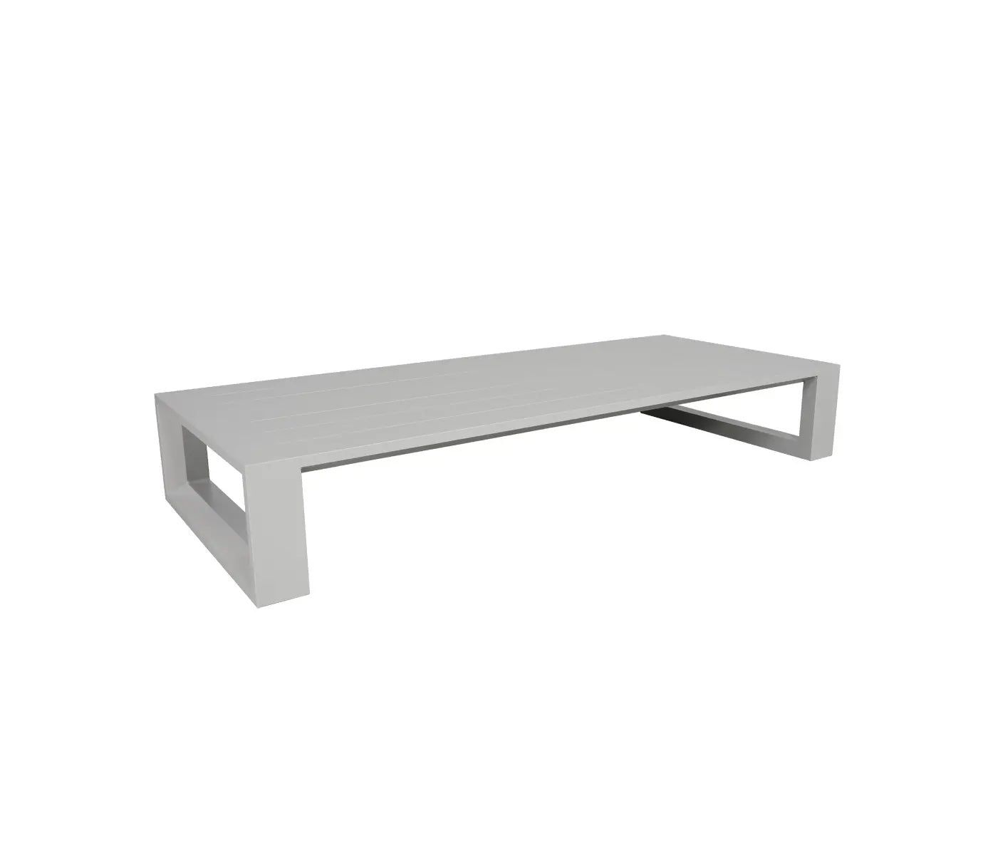 60" x 30" Coffee Table Grey Cabana Coast