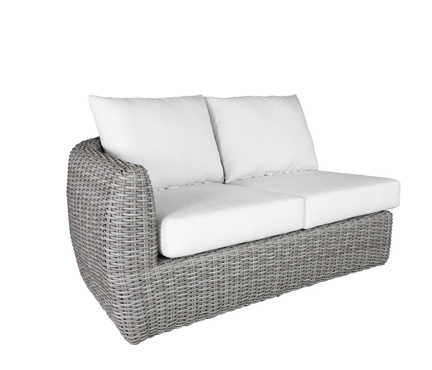 Cabana Coast Sectional Etta Sectional - Willow with Play Oat Fabric