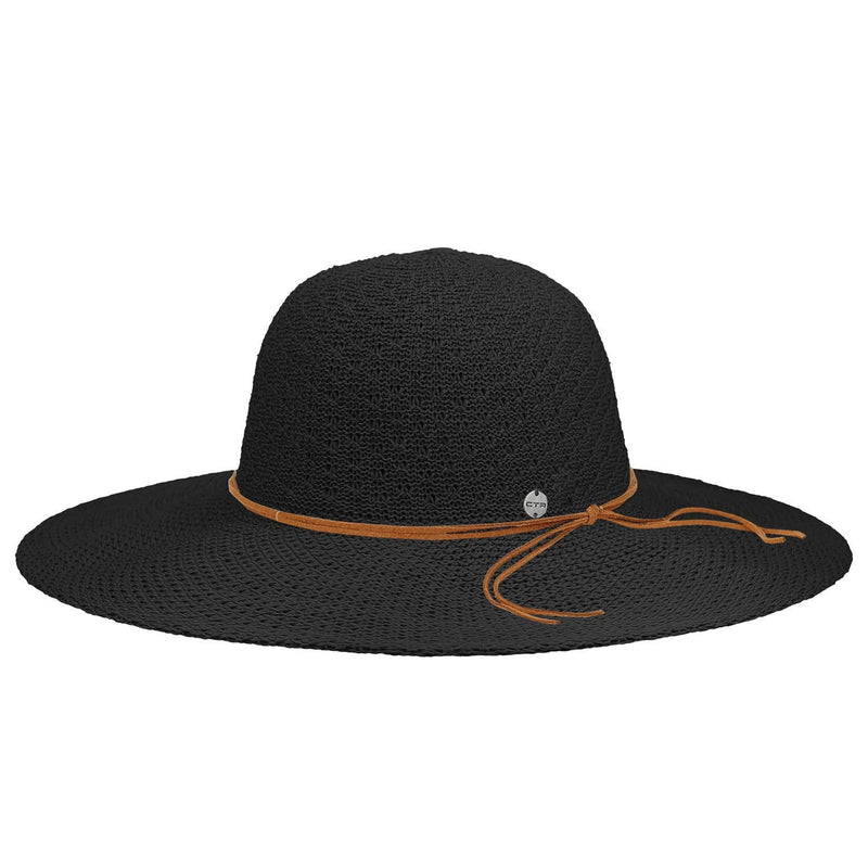 CTR CLOTHING - Hats CTR *24S*  WANDERLUST Ladies Odyssey Blocked Knit Sunhat