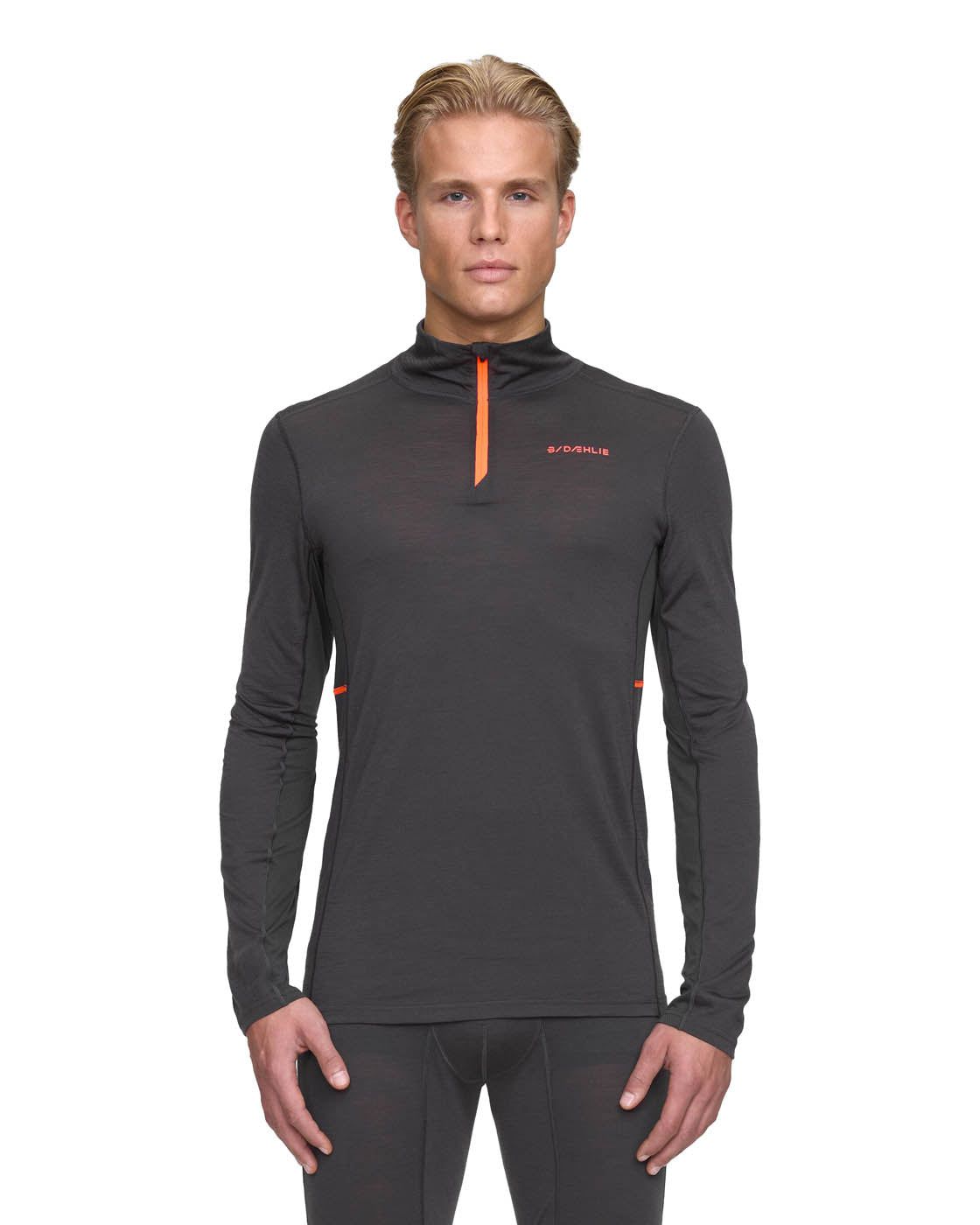 Daehlie CLOTHING - Men - Baselayer - Top Daehlie *25W* Performance Wool Half Zip
