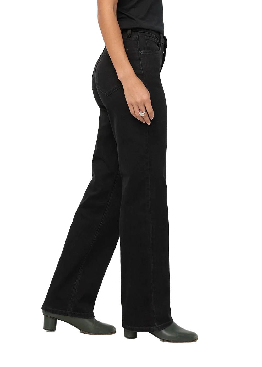 DUER Pants Women's Performance Denim+ High Rise Straight