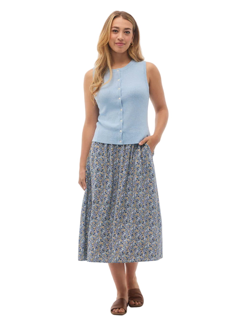 FIG Sleeveless Top Women's Evelyn Sweater Vest