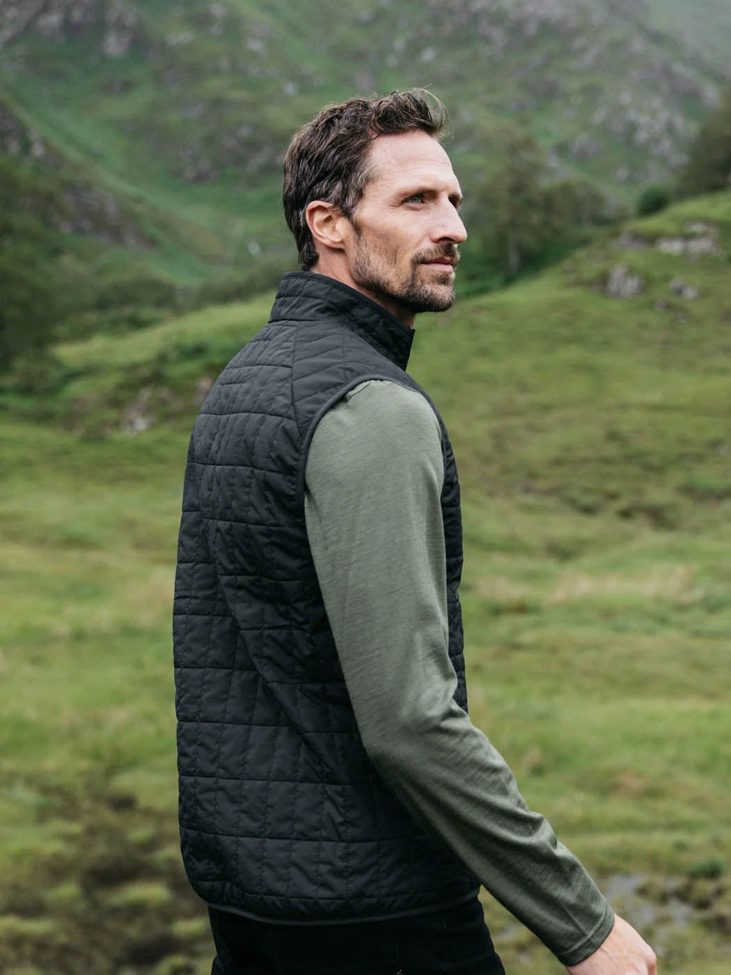 Finisterre *25W* Mens Firecrest Gilet Finisterre