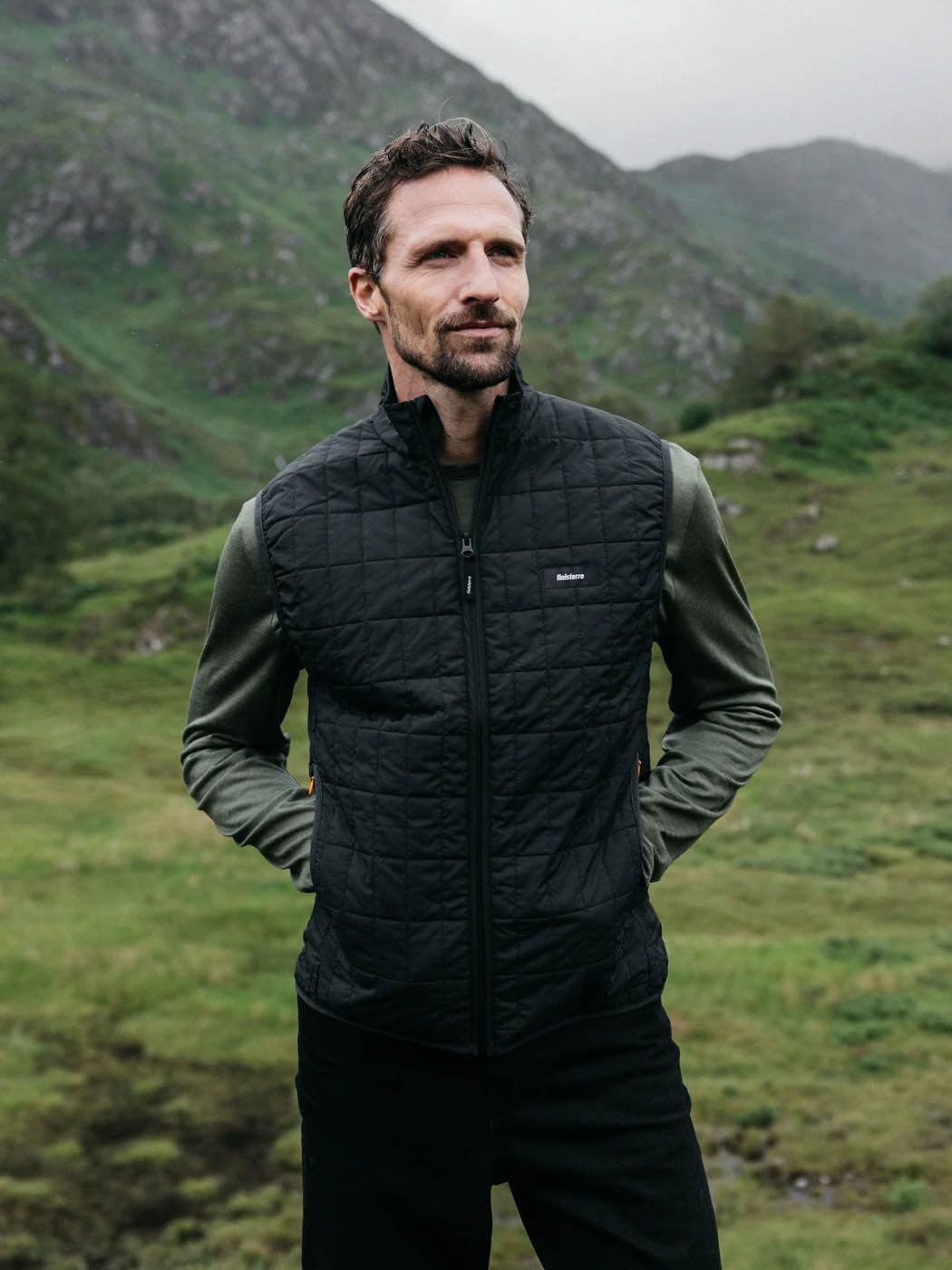 Finisterre *25W* Mens Firecrest Gilet Finisterre