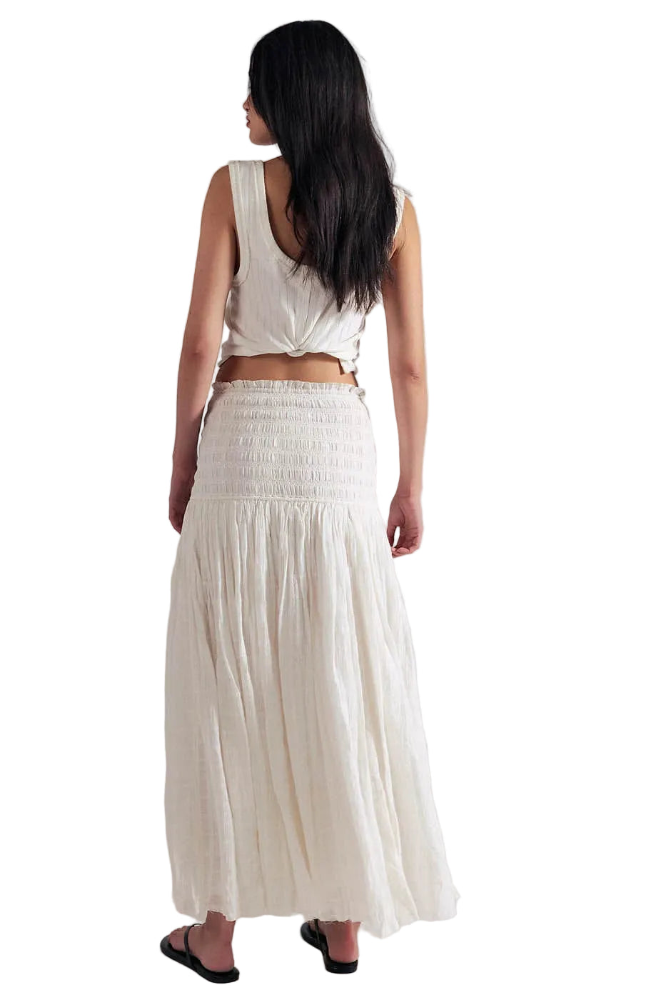 Free People CLOTHING - Women - Apparel - Skirt Free People *26S* Raven Solid Maxi