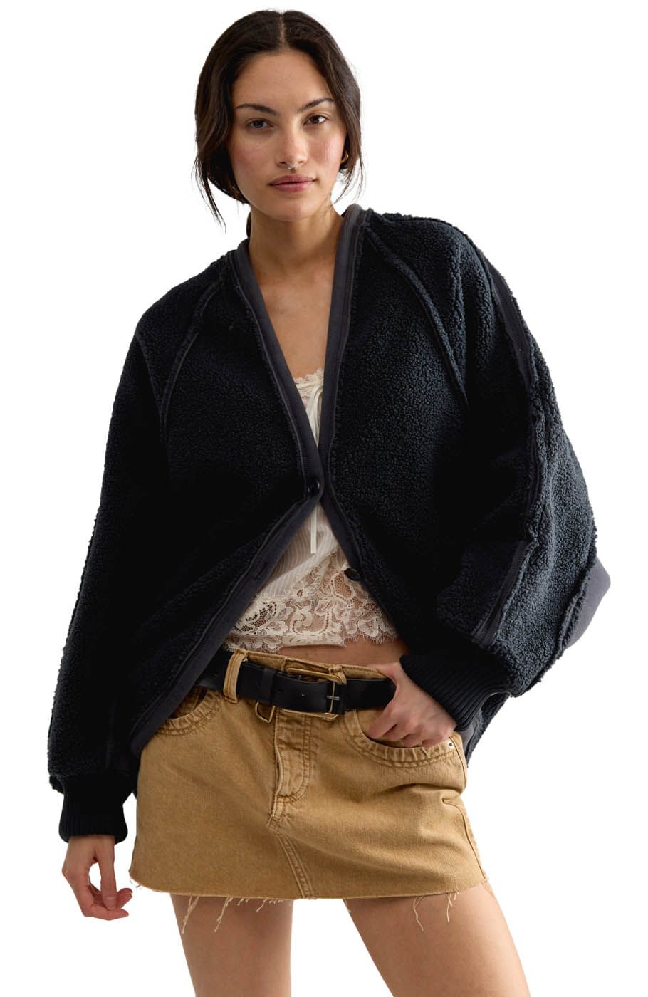 Free People Cardigan Women's Cabin Hero Cardi