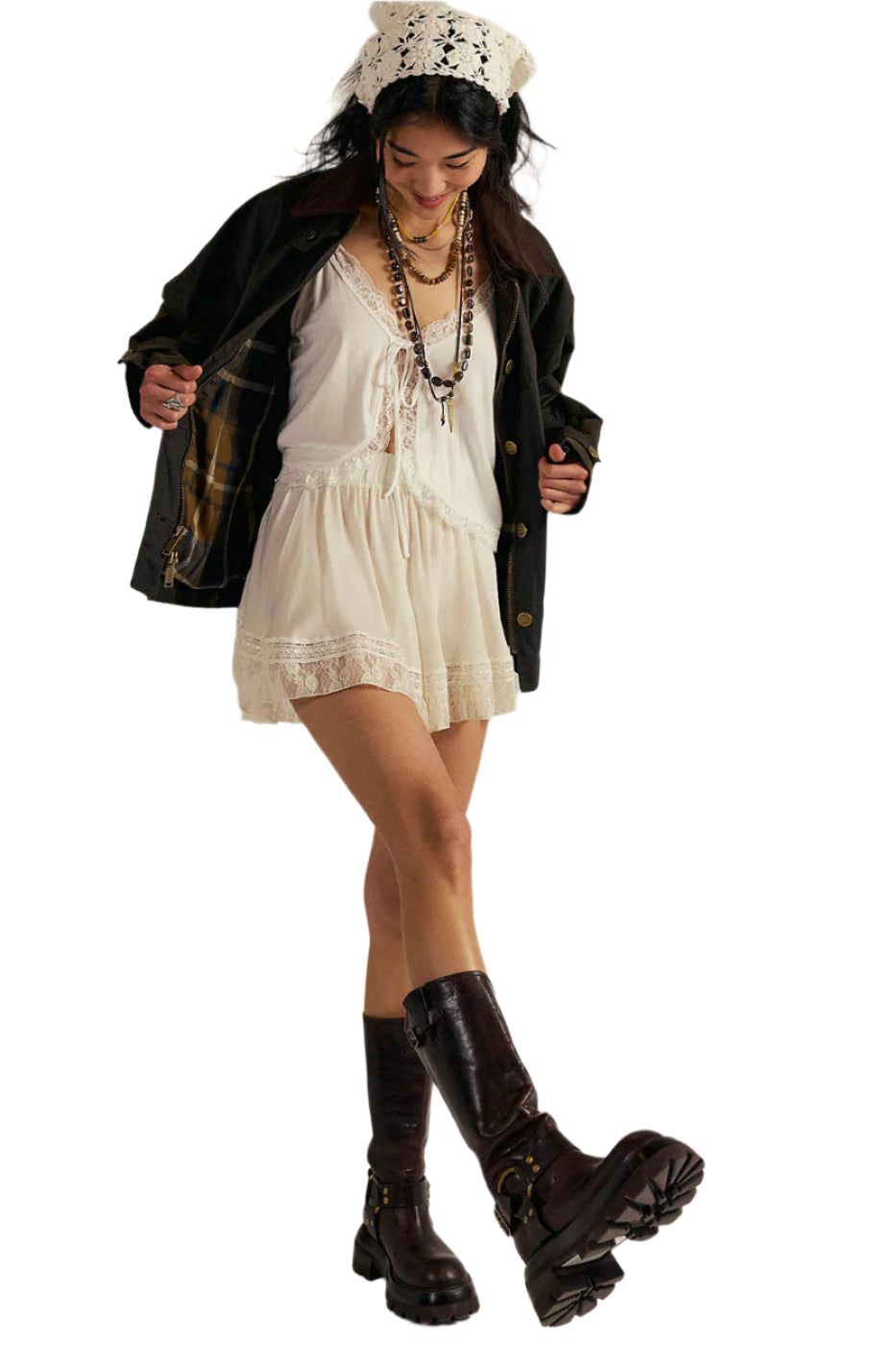 Free People Jacket Women's Cori Waxed Jacket