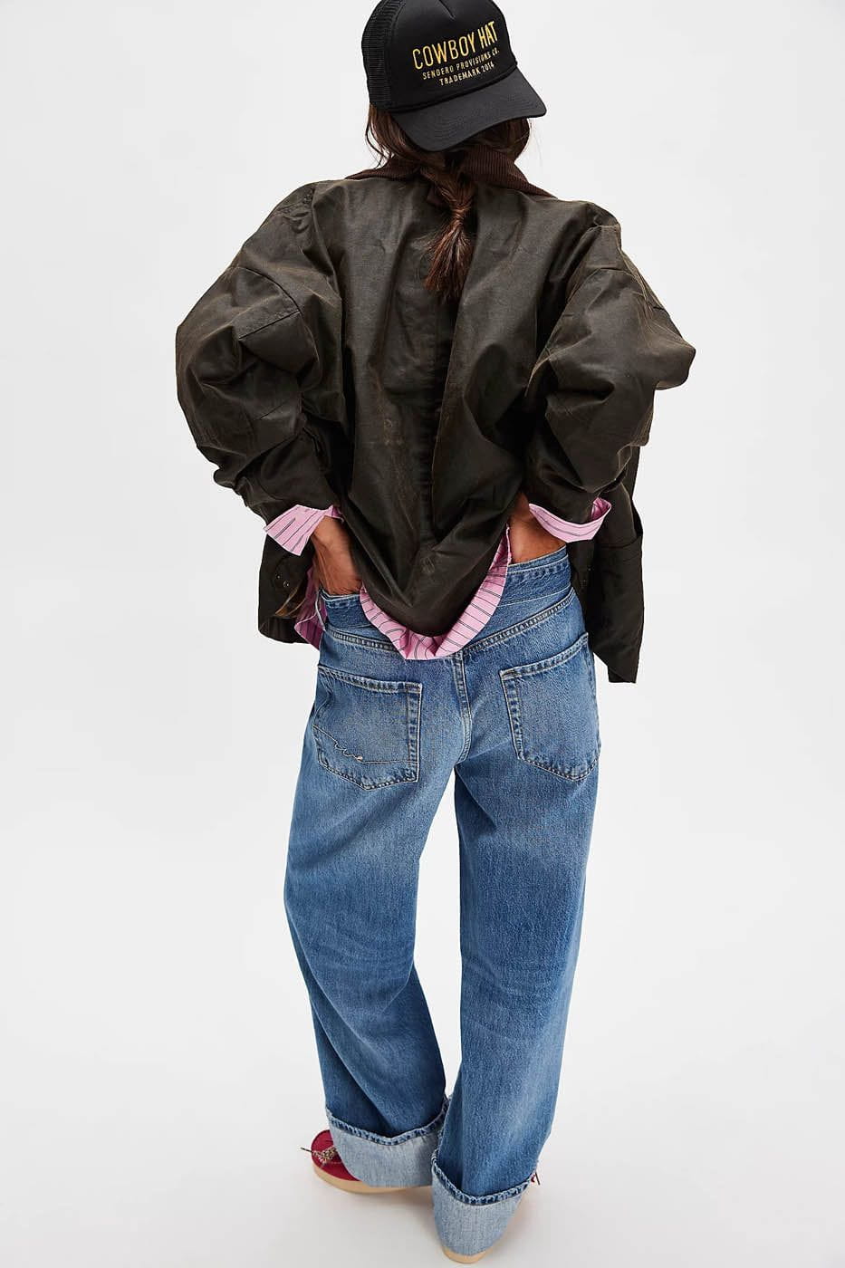 Free People Jacket Women's Cori Waxed Jacket