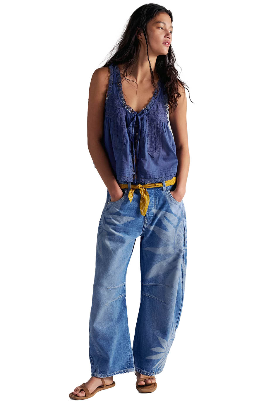 Women's Good Luck Printed Barrel Free People