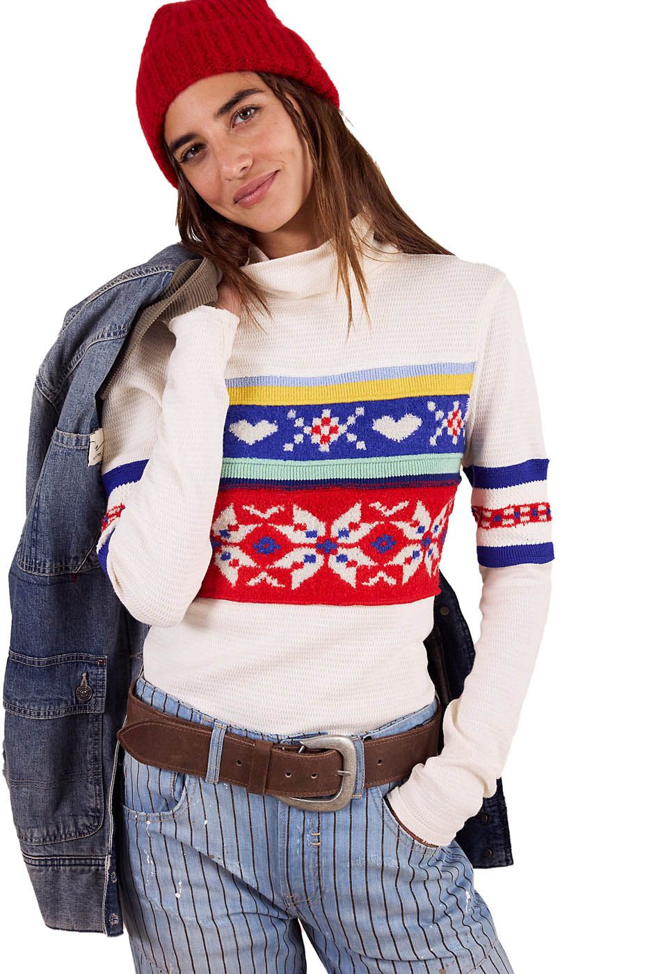 Free People Sweater Women's Helsinki Cuff Swit