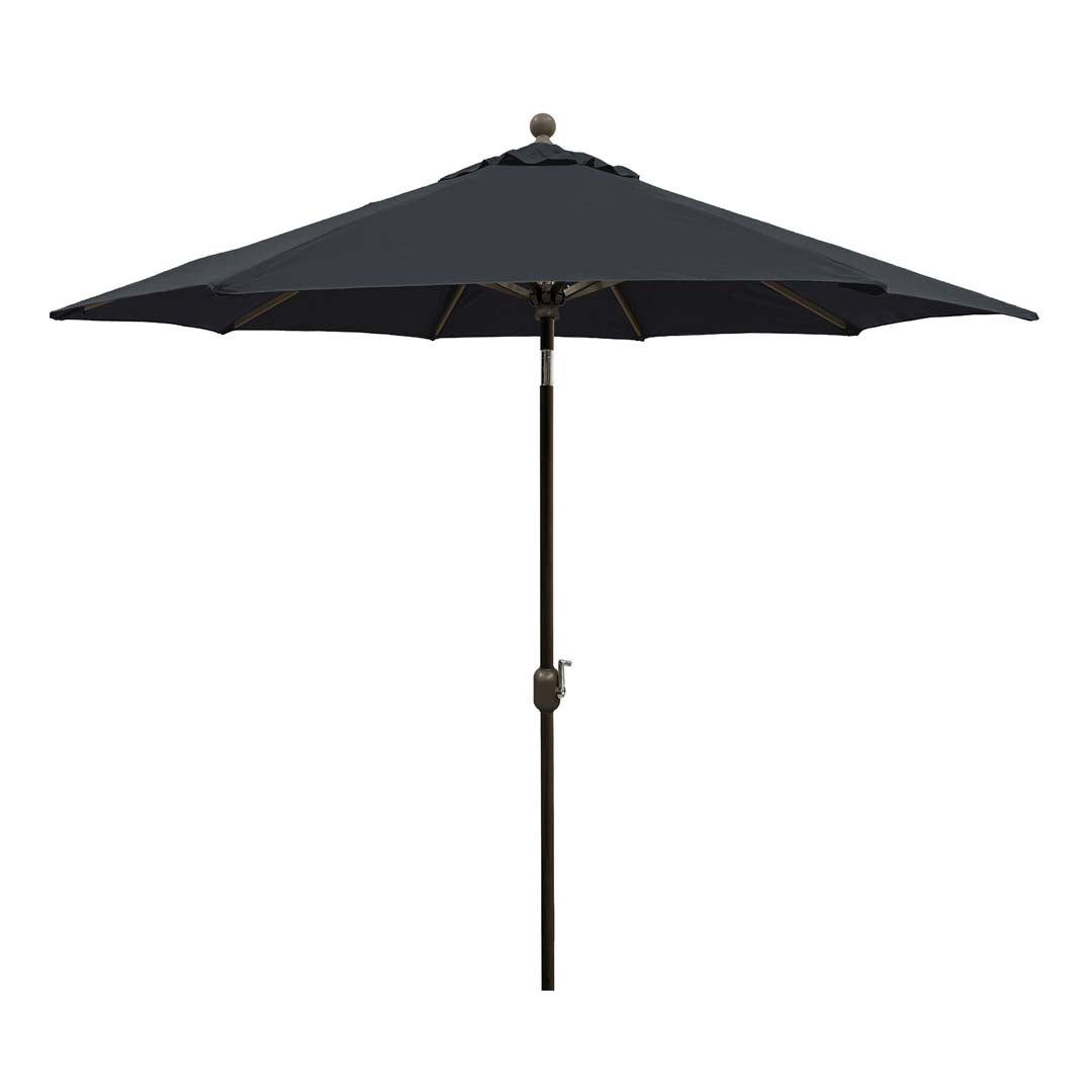 Galtech Umbrellas 9' Black Frame Auto Tilt Umbrella