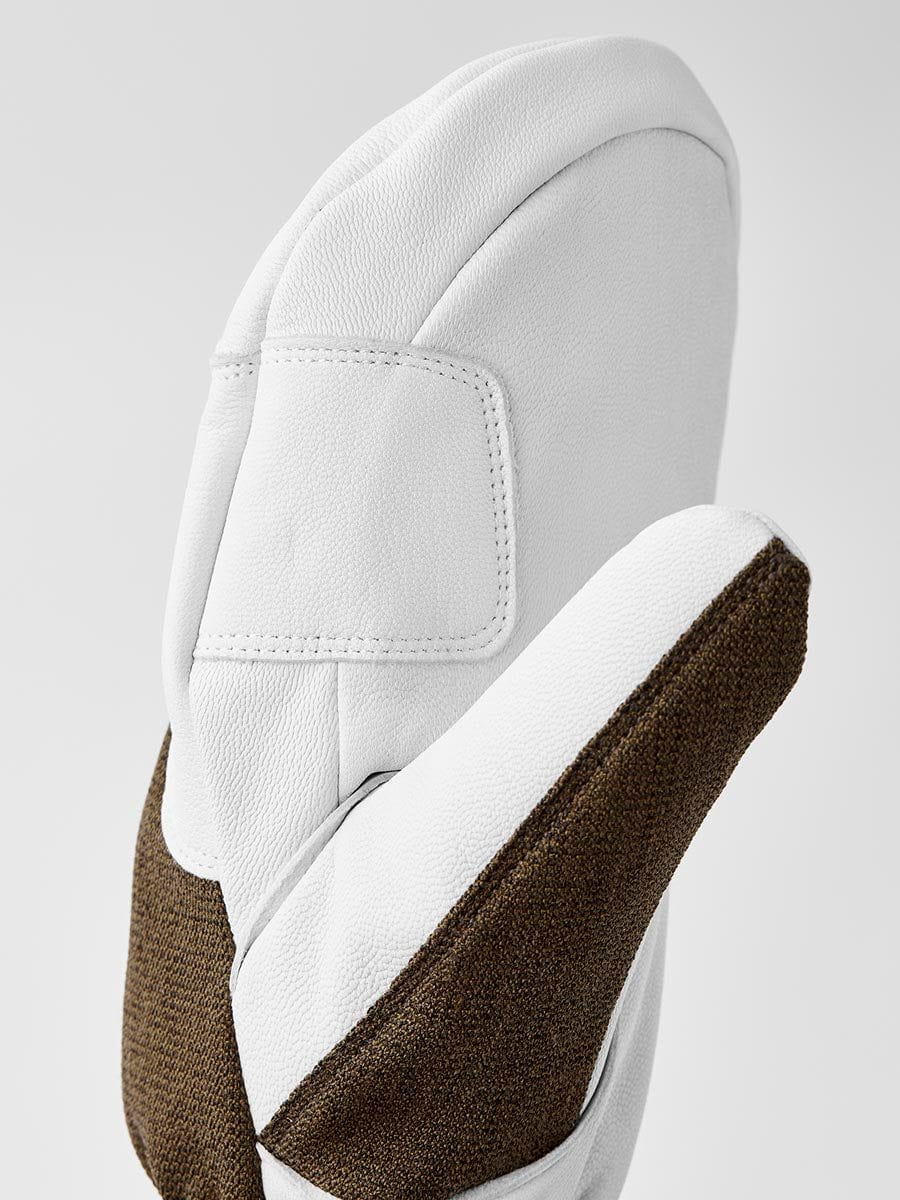 Men's Army Leather Patrol Gauntlet Mitt Hestra