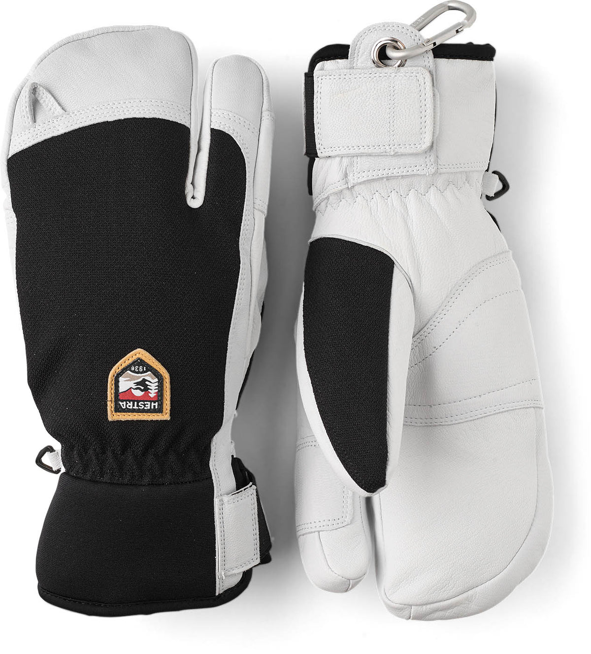 Hestra Gloves Men's Army Leather Patrol 3-finger