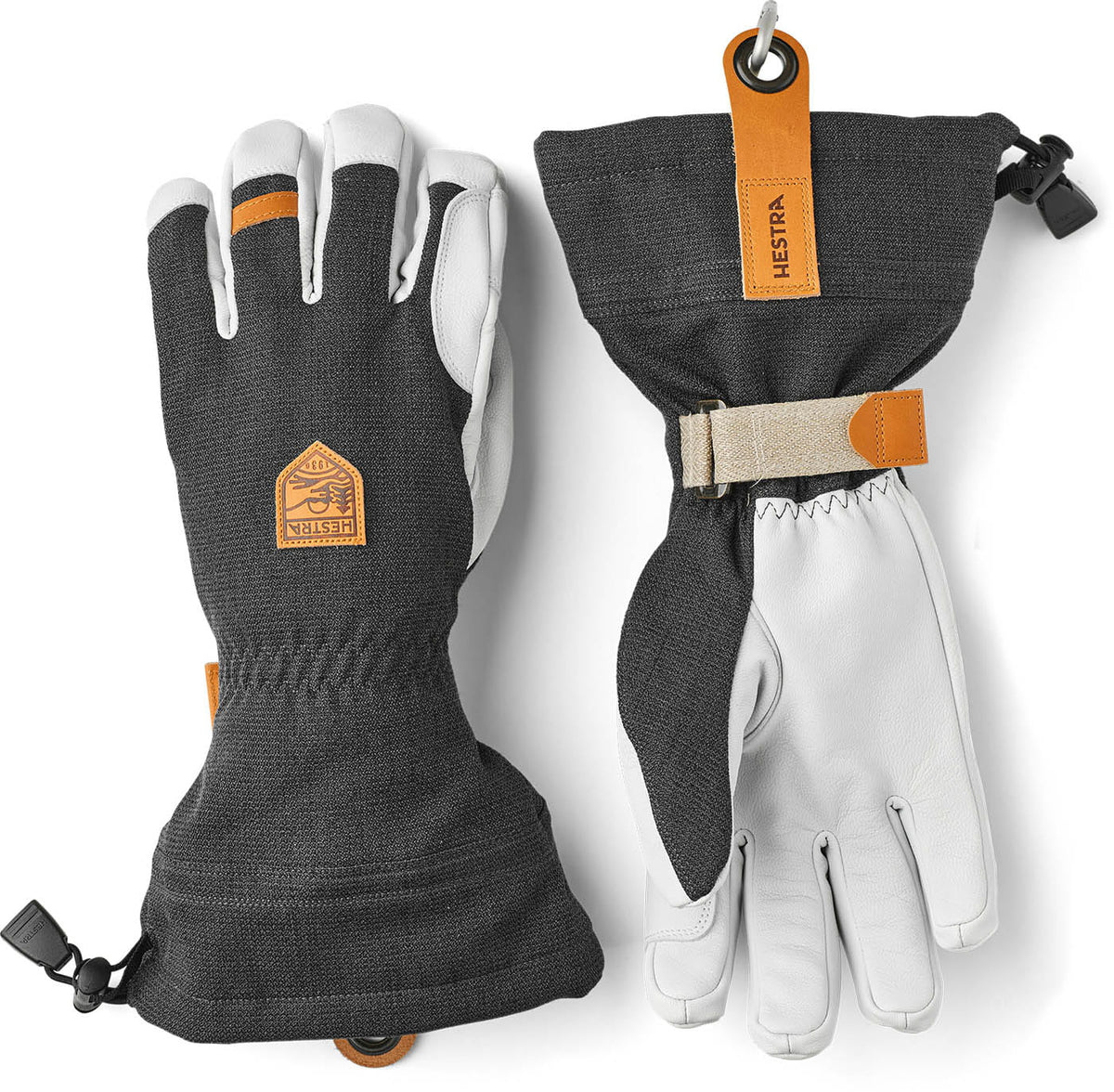 Men's Army Leather Patrol Gauntlet Hestra
