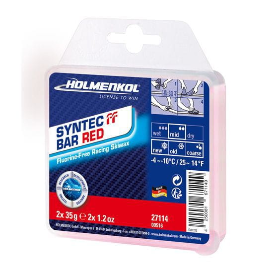 Syntec FF Bar Red 2x35g Holmenkol