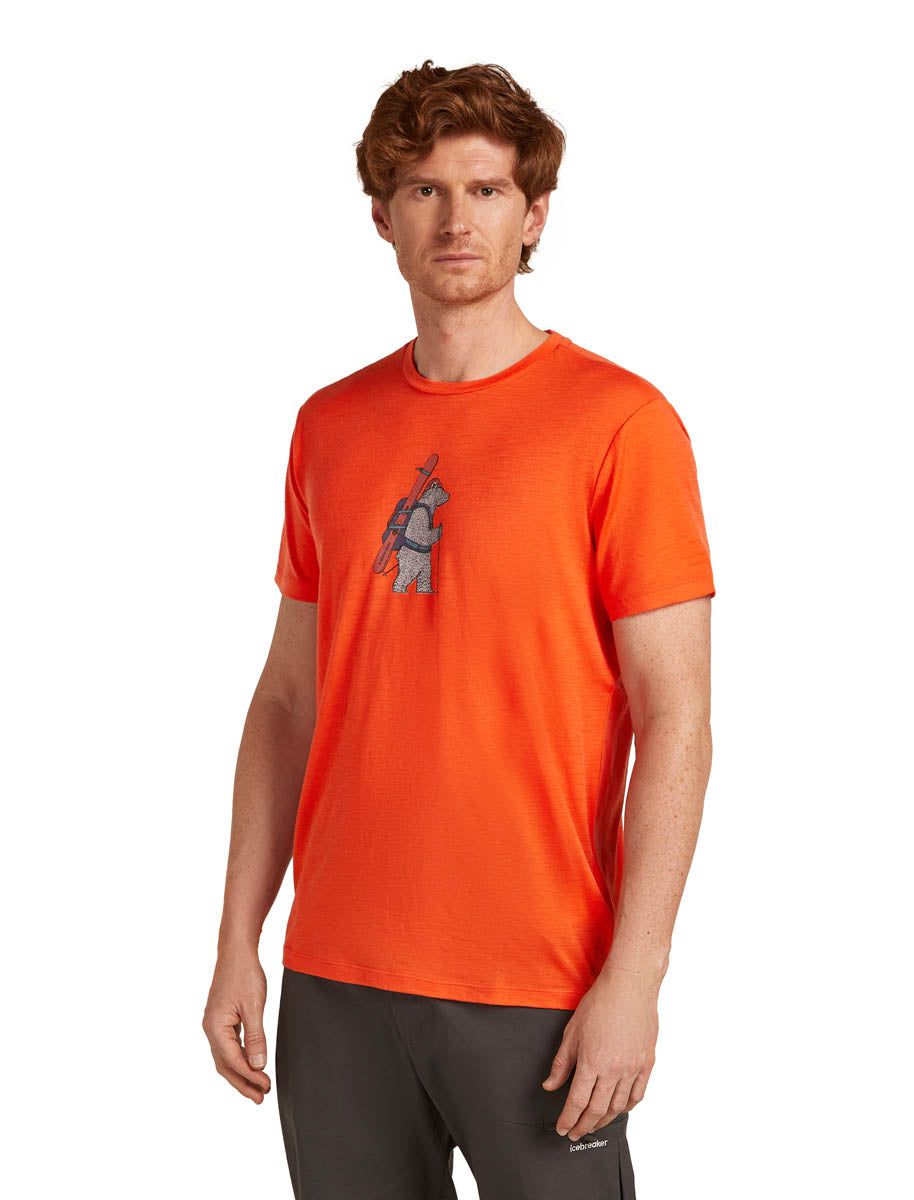 Icebreaker CLOTHING - Men - Apparel - Top Icebreaker *25W* Men Merino 150 Tech Lite SS Tee Bear Tour