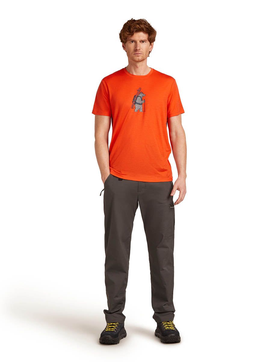 Icebreaker CLOTHING - Men - Apparel - Top Icebreaker *25W* Men Merino 150 Tech Lite SS Tee Bear Tour