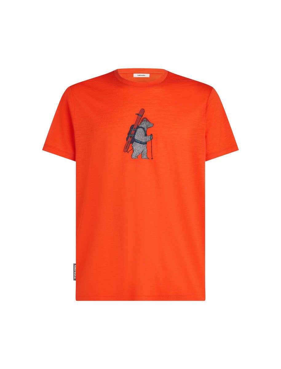 Icebreaker CLOTHING - Men - Apparel - Top Icebreaker *25W* Men Merino 150 Tech Lite SS Tee Bear Tour