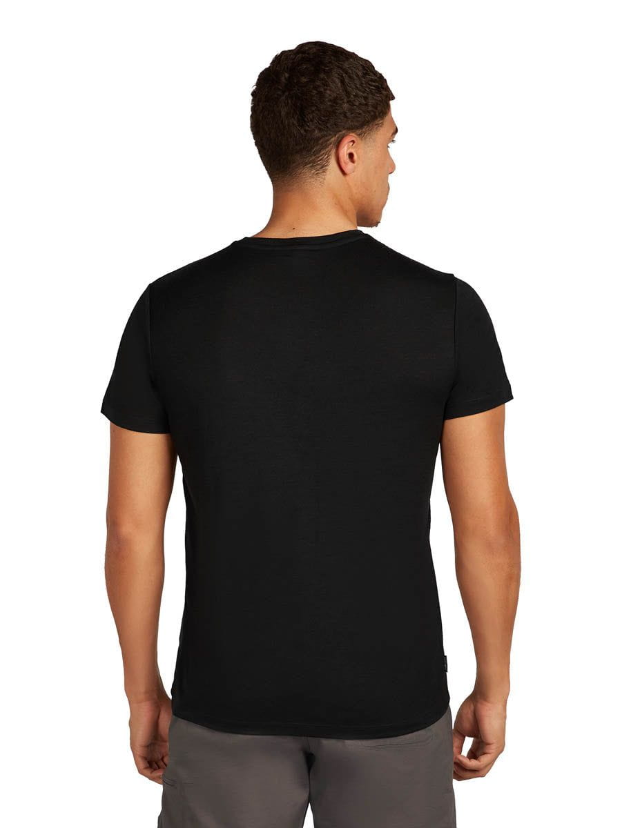 Men's Merino 150 Tech Lite Tee Skiing Yeti Icebreaker