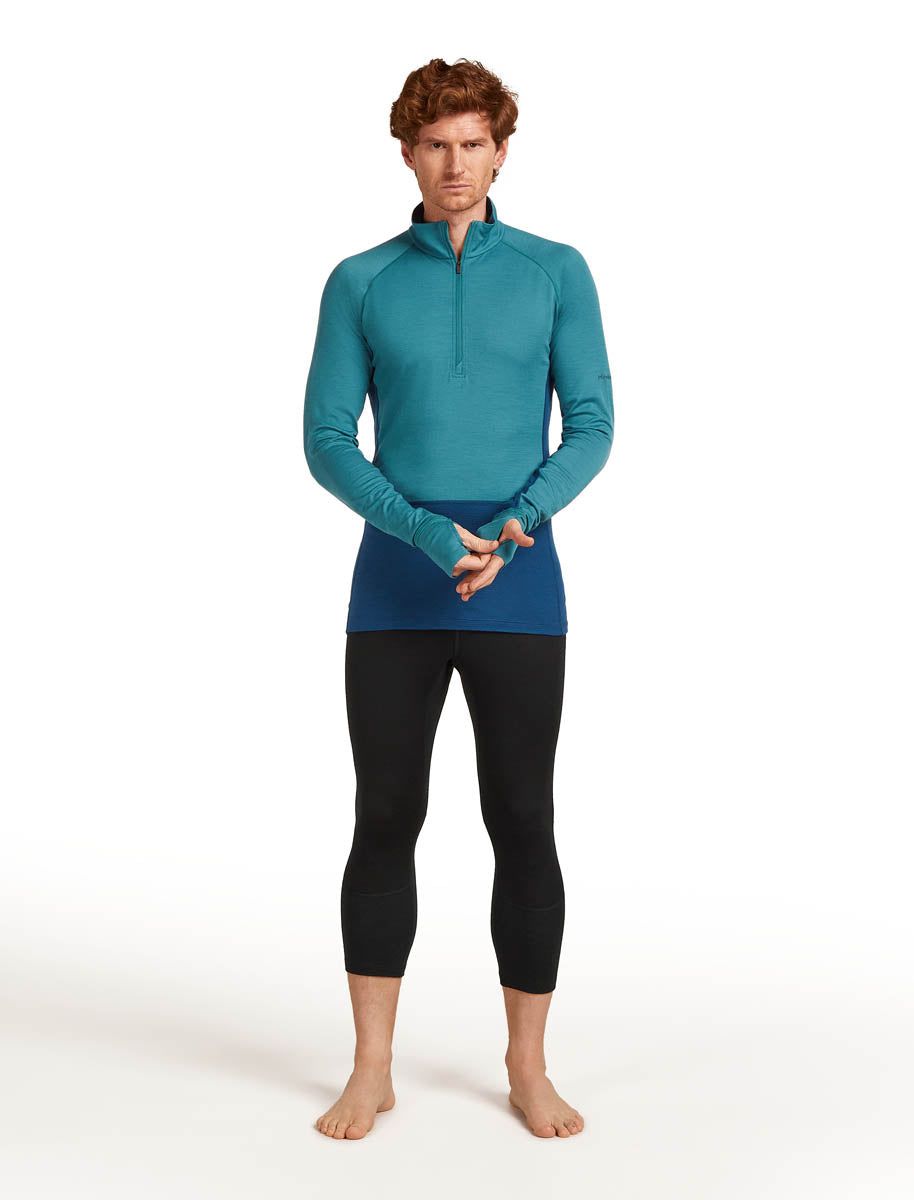 Icebreaker *25W* Men Merino 200 ZoneKnit 3/4 Leggings Icebreaker