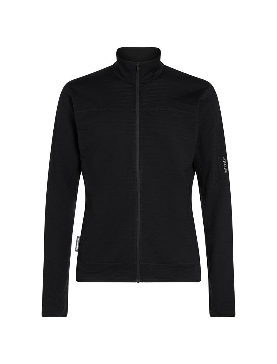 Icebreaker *25W* Men Merino Blend 300 RealFleece Descender LS Zip Icebreaker