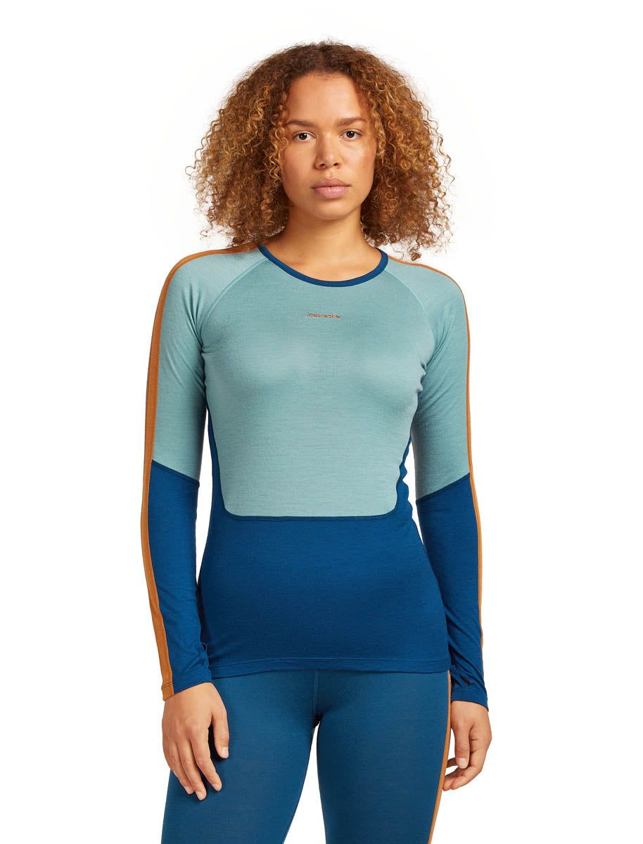 Icebreaker *25W* Women Merino 200 Oasis + LS Crewe Icebreaker