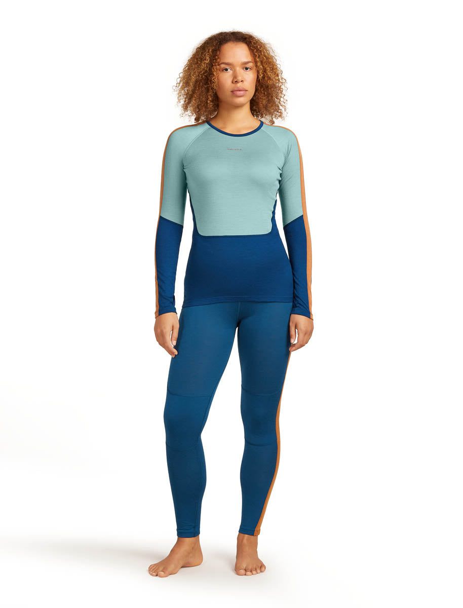 Icebreaker *25W* Women Merino 200 Oasis + LS Crewe Icebreaker