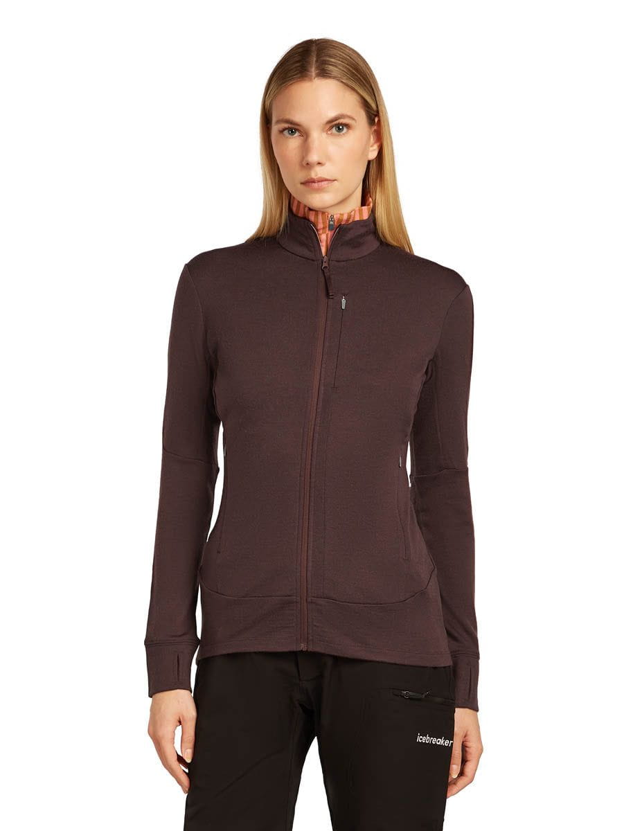 Icebreaker *25W* Women Merino 260 Quantum LS Zip Icebreaker