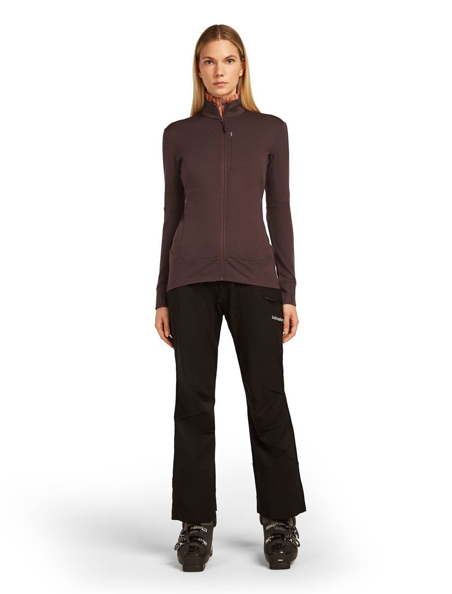 Icebreaker *25W* Women Merino 260 Quantum LS Zip Icebreaker