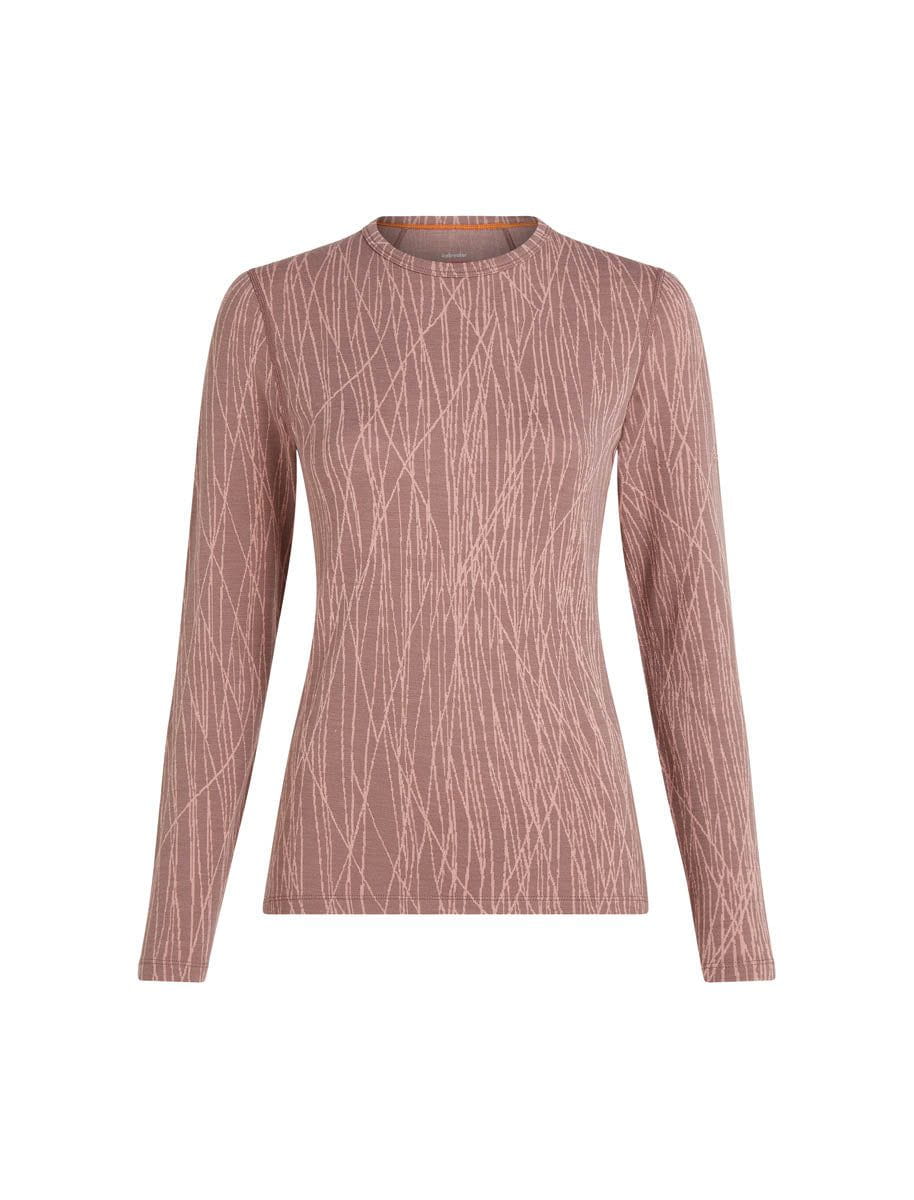 Icebreaker *25W* Women Merino 260 Tech Vertex LS Crewe GRX1 Icebreaker