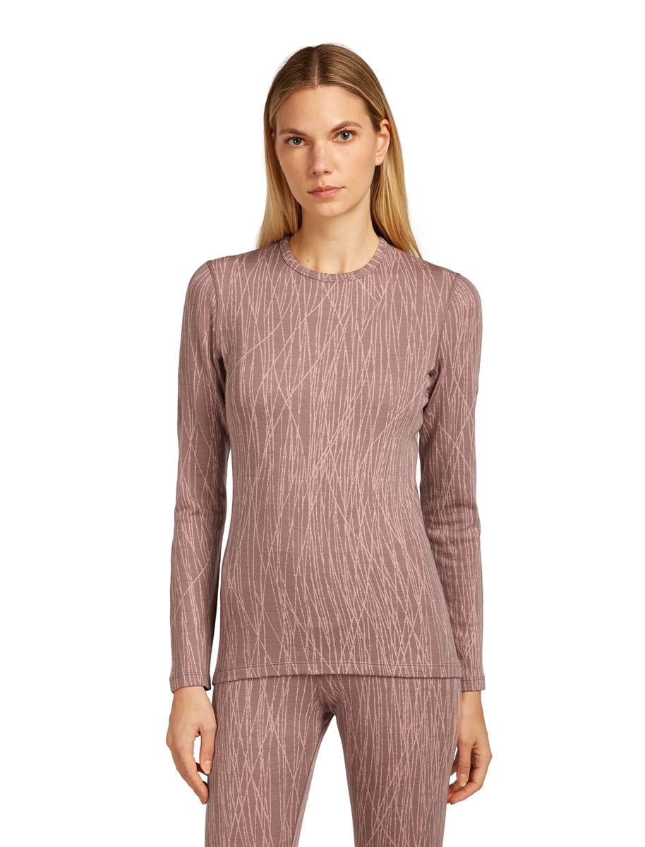 Icebreaker *25W* Women Merino 260 Tech Vertex LS Crewe GRX1 Icebreaker