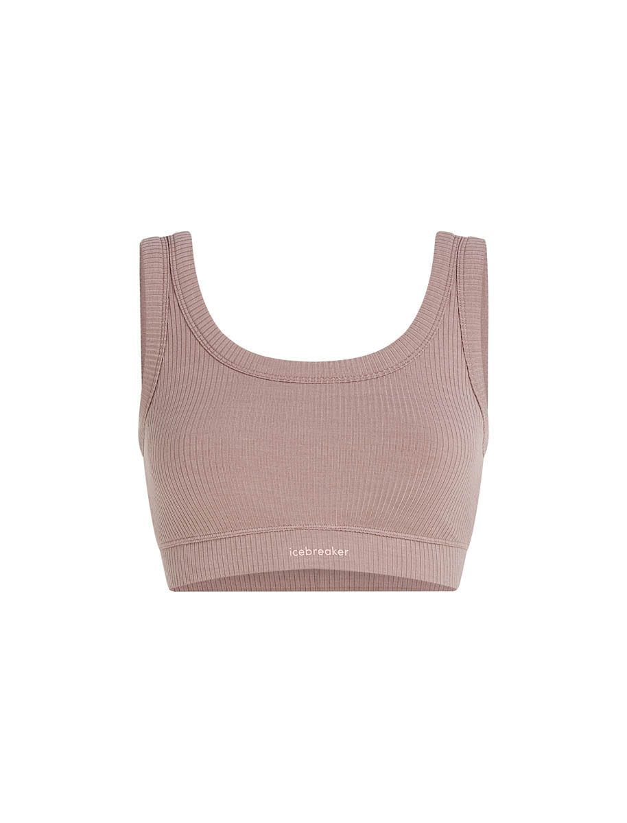 Icebreaker *25W* Women Merino Blend Rib Lotus Bra Icebreaker