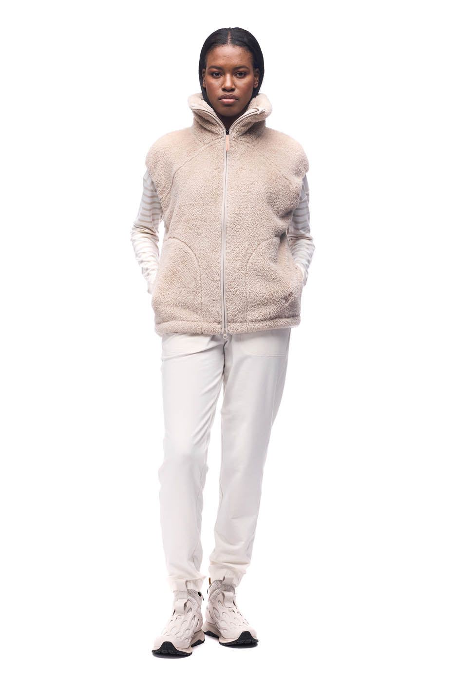 Women's Lampaat Pile Fleece II Vest Indyeva