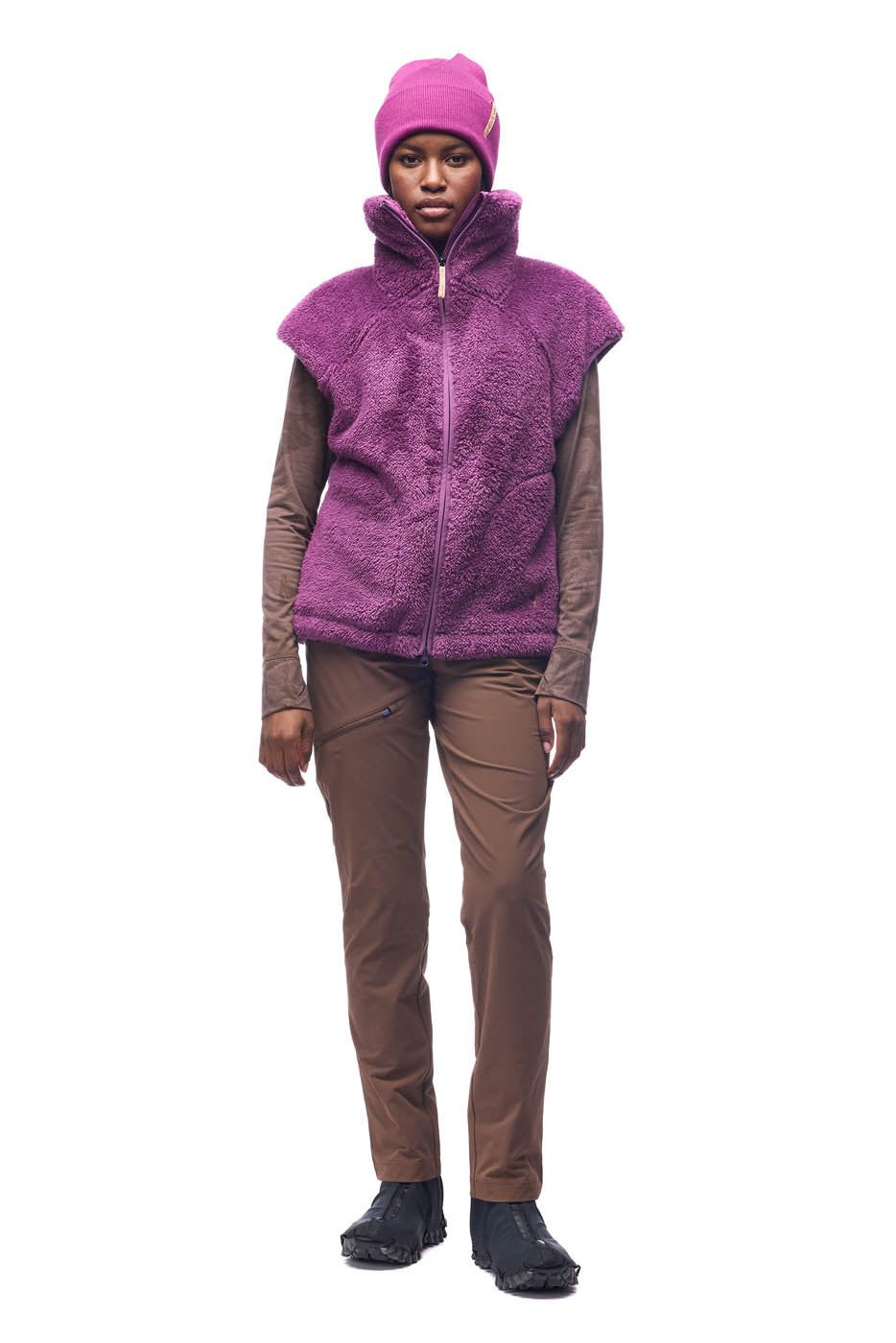 Women's Lampaat Pile Fleece II Vest Indyeva