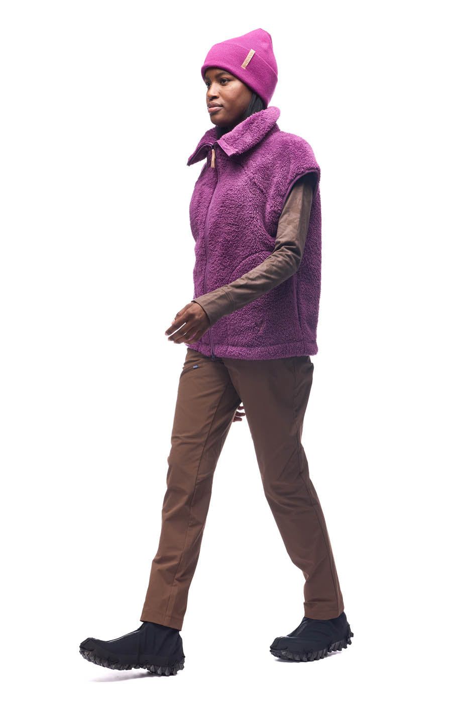 Women's Lampaat Pile Fleece II Vest Indyeva