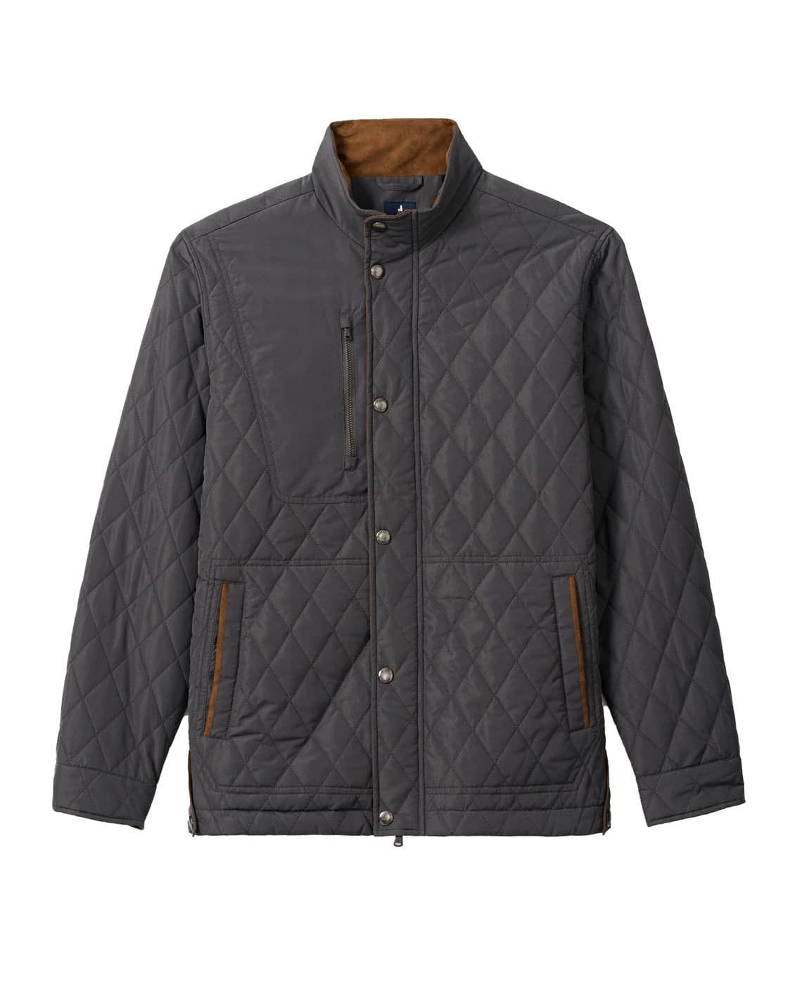 johnnie-O Jacket Men's Juno Quilted Snap Jacket