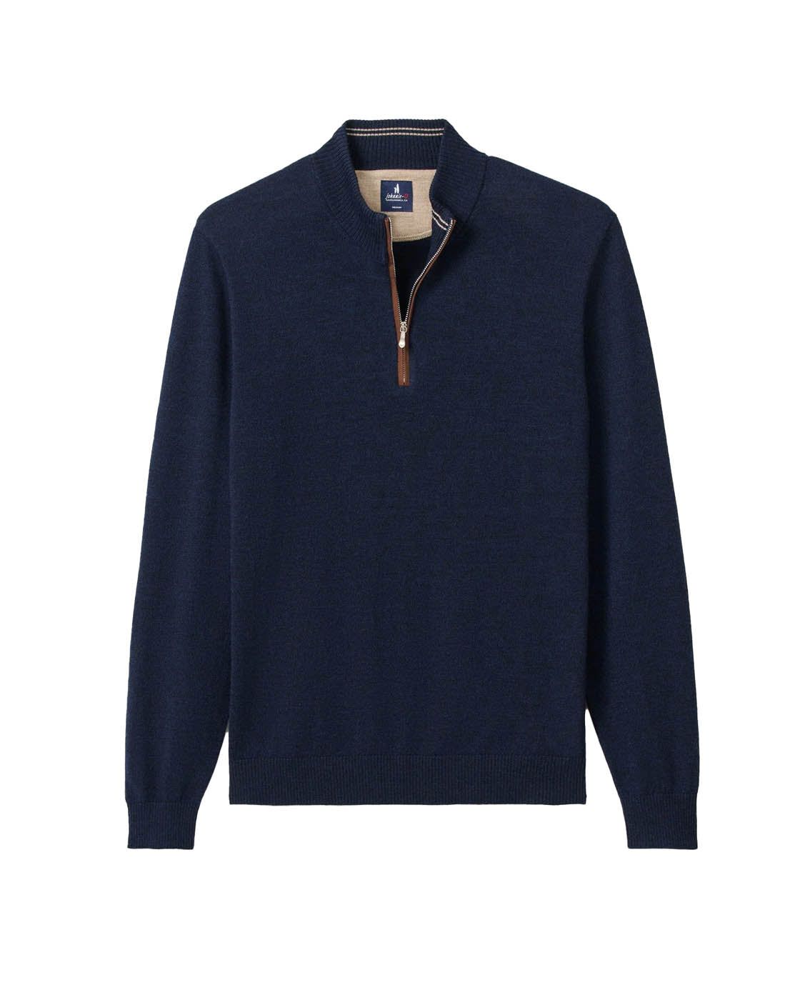 johnnie-O Pullover Men's Raynor Merino 1/4 Zip Sweater