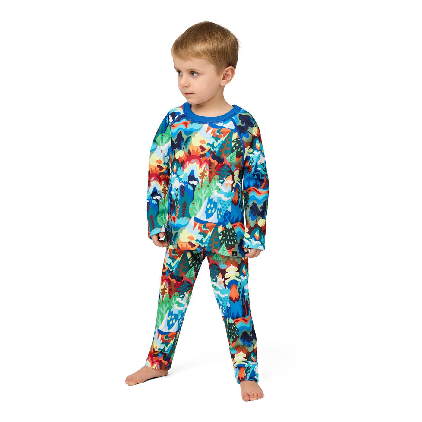 Kids' B3 Velvet Fleece Set Kombi