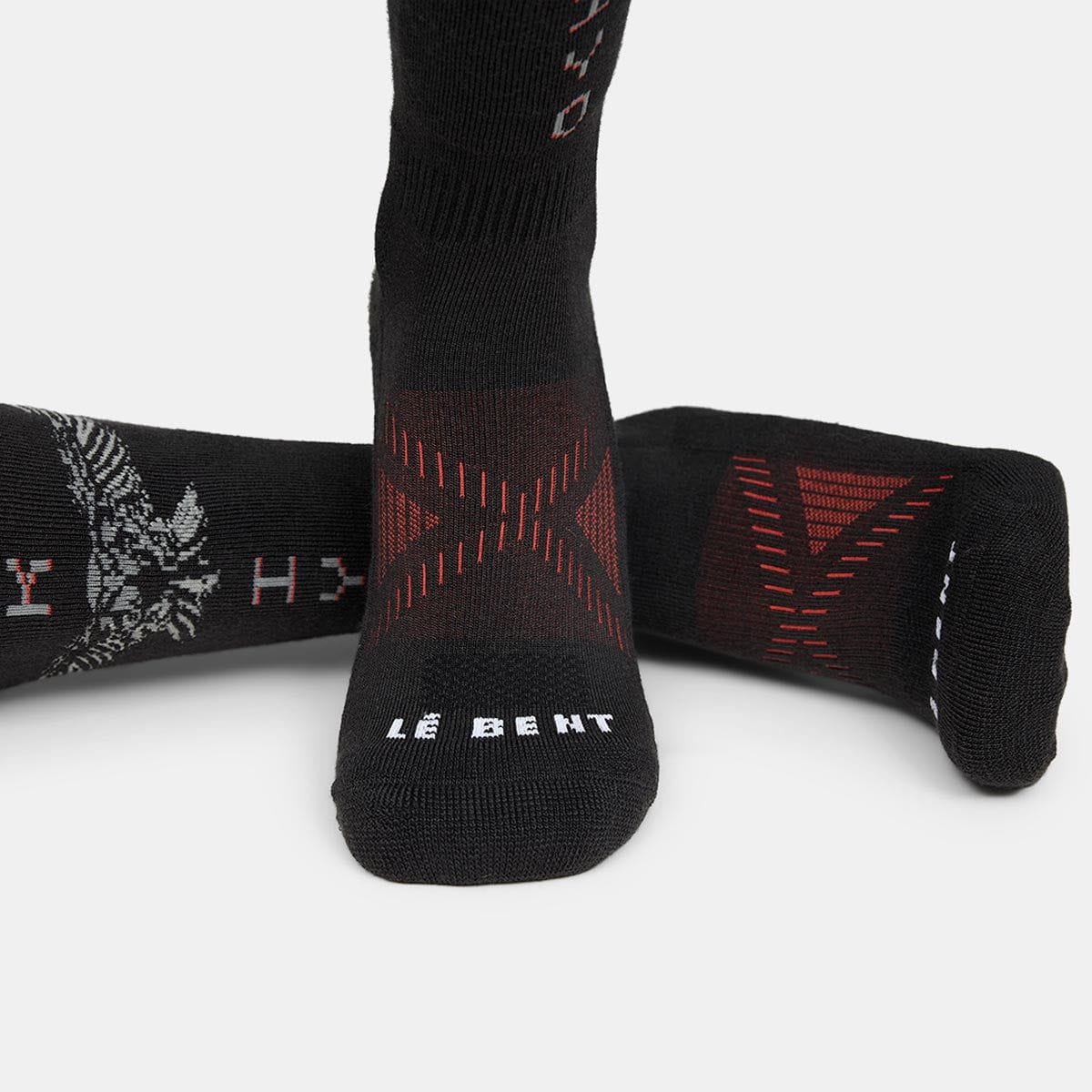 Men's Kai Jones Pro Series Light Cushion Snow Sock LE BENT