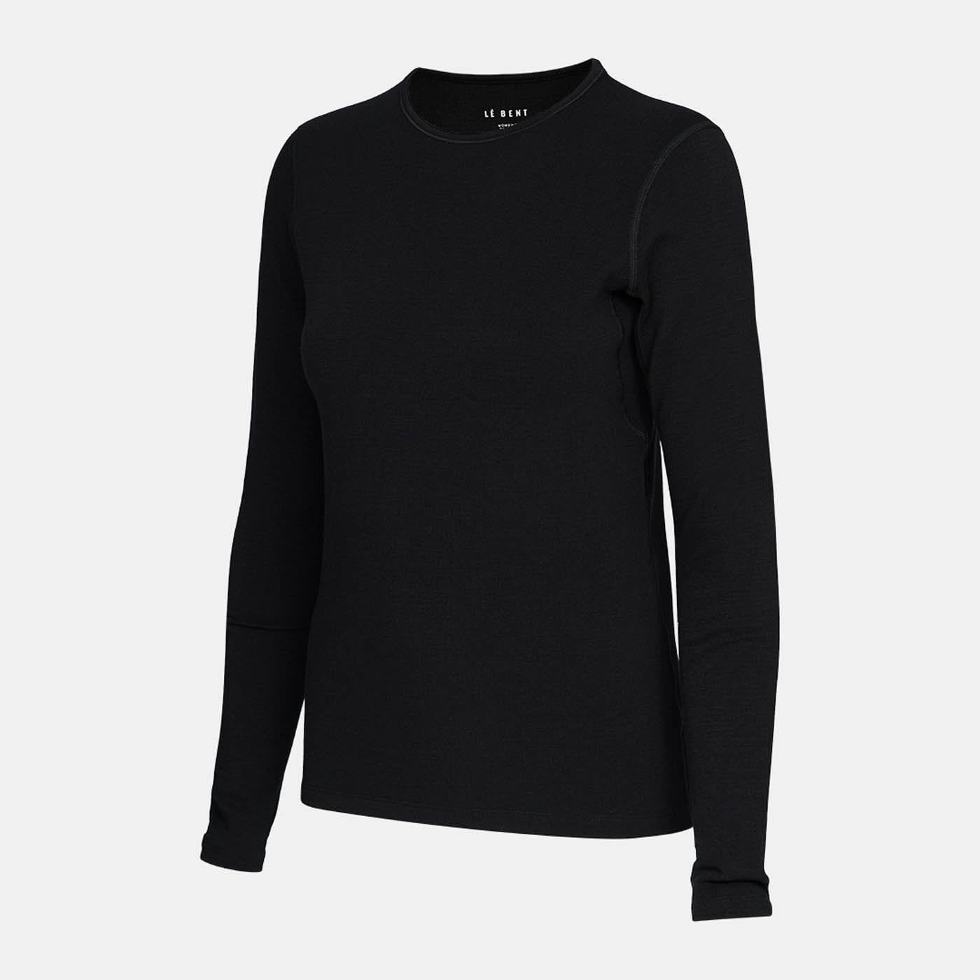 Womens Heavyweight Antarctic Grid Fleece Crew LE BENT